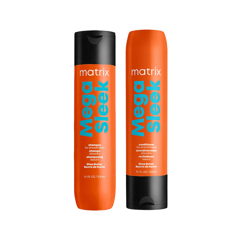 MATRIX Kit Total Results Mega Sleek Shampoo 300ml + Condtioner 300ml