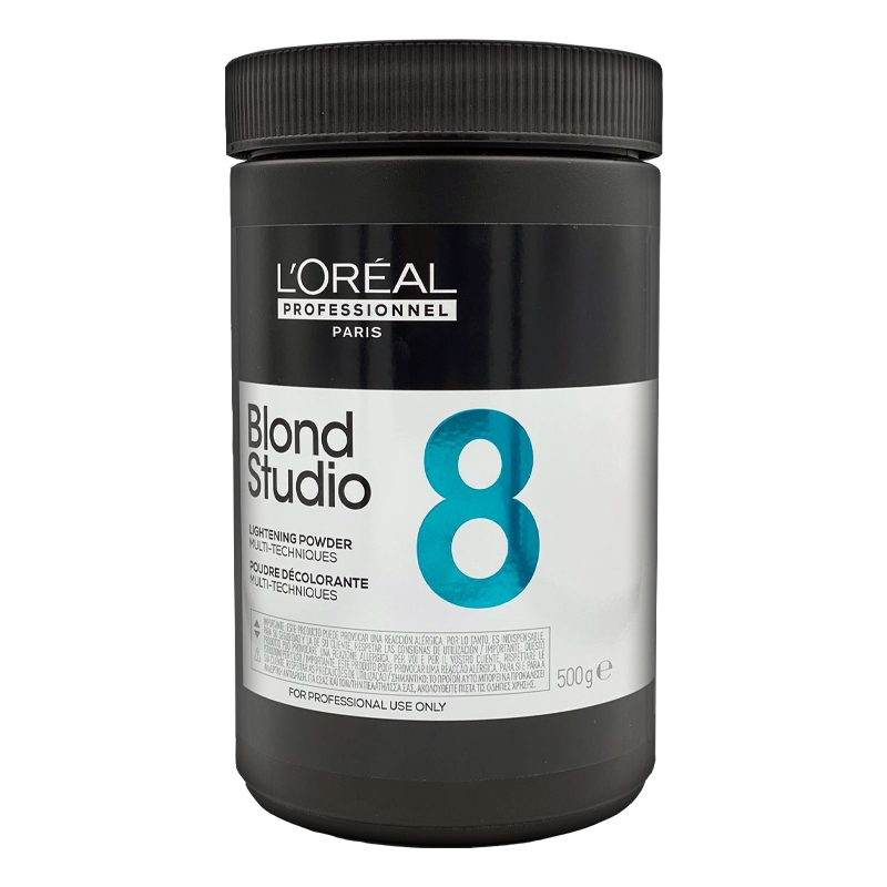 L'OREAL Blond Studio 8 Multi-Techiques Lightening Powder Barattolo 500g