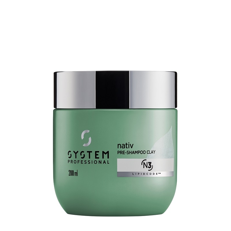 SYSTEM PROFESSIONAL Nativ Pre-Shampoo Clay Detox Per Il Cuoio Capelluto 200ml