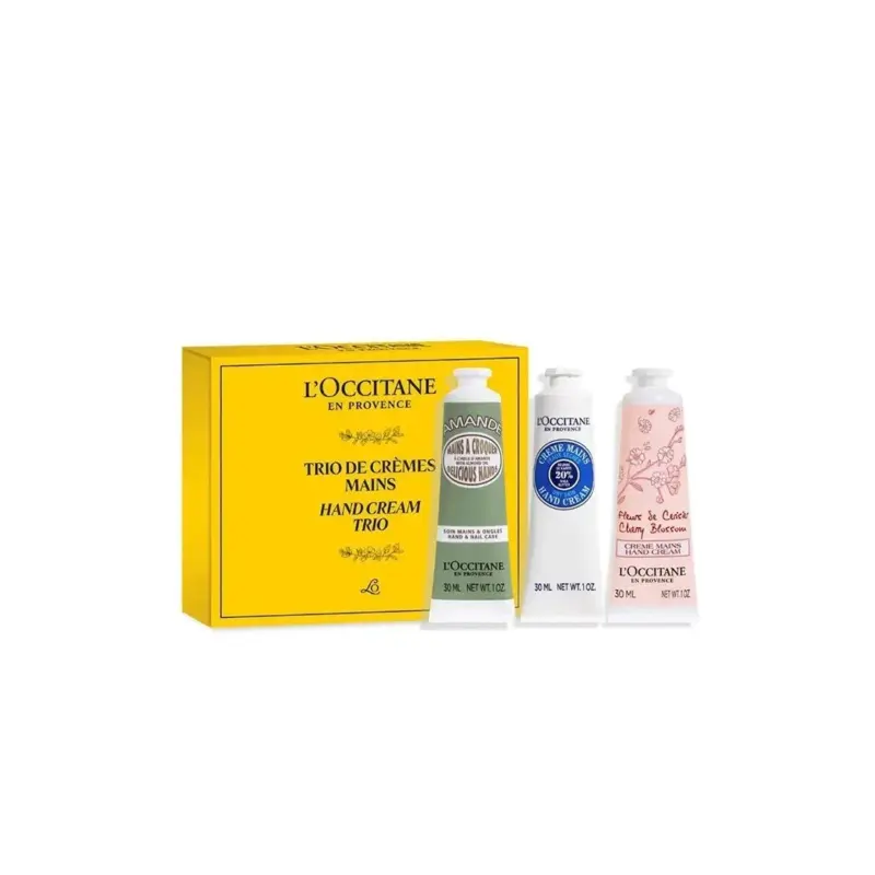 L'occitane Colección Crema De Manos Estuche 3 Piezas