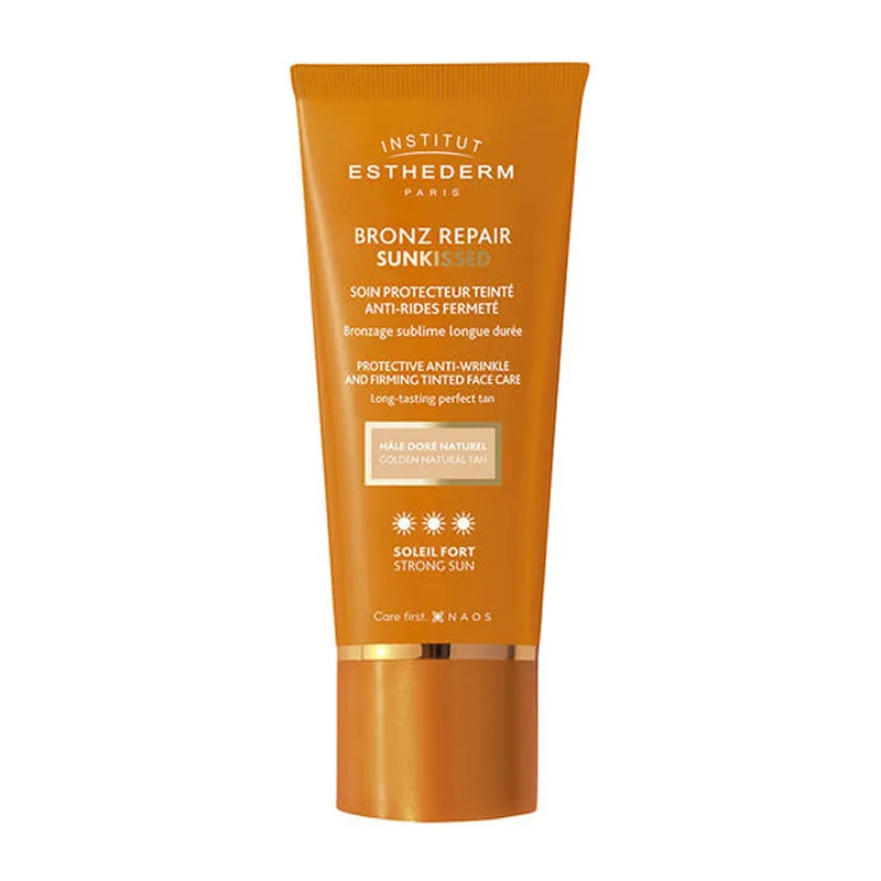 Esthederm Bronz Repair Sunkissed Trattamento Protettivo Colorato Antirughe Sole Forte 50ml