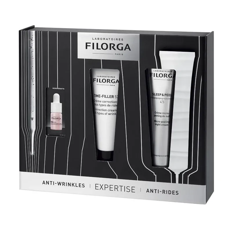Filorga Time Filler Cream 30ml + Sleep Pell 40ml Set 3 Pezzi