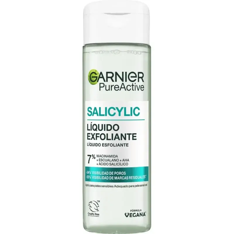 Garnier Pure Active Salicylic Líquido Exfoliante 120ml