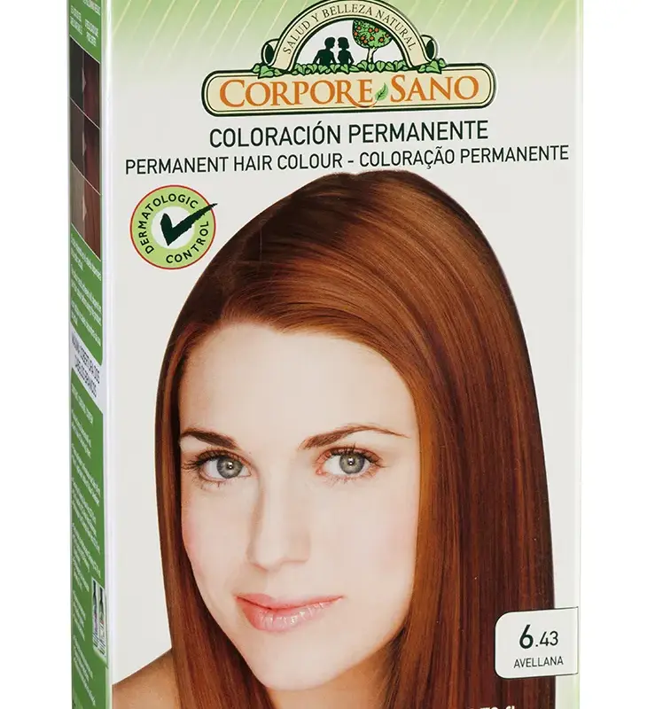 Corpore Tinte 6,43 Avellana 140ml Bio