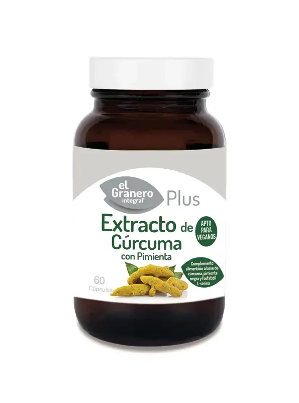 Granero S Extracto De Curcuma Pimienta 430 Mg 60 Vcaps