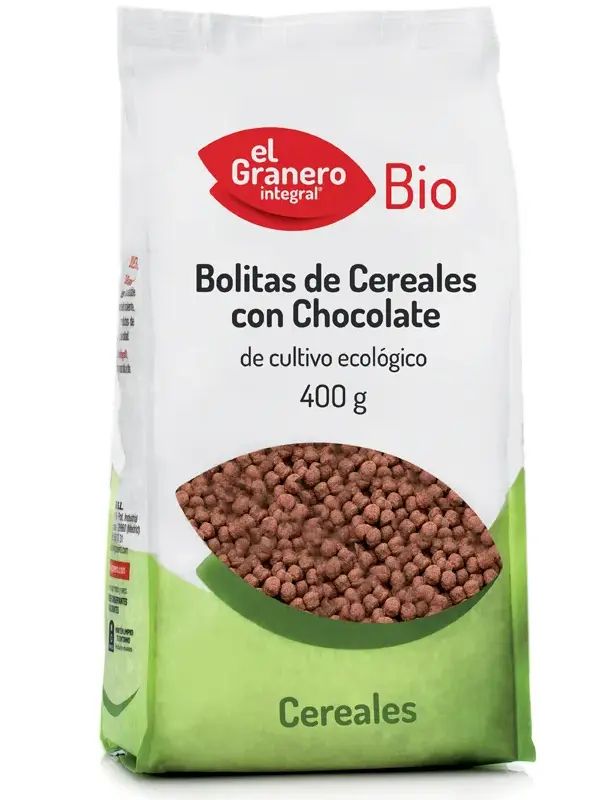 Granero Bolitas De Cereales Con Choco Bio 400g