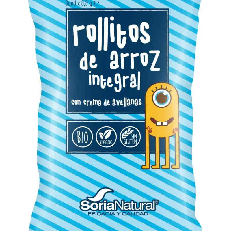 Alecosor Exp Rollitos De Arroz Con Cacao y Avellanas