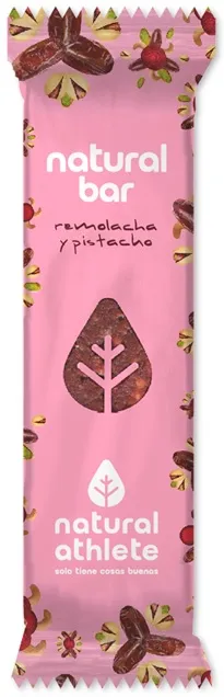 Natural Athlete Barrita Energetica De Remolacha y Pistachos Bio