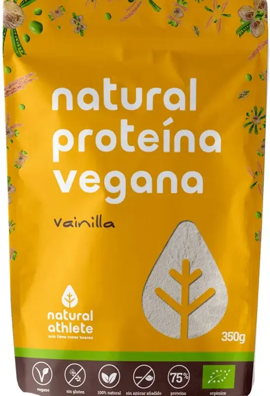 Natural Athlete Proteina Vegana Vainilla Bio 350g